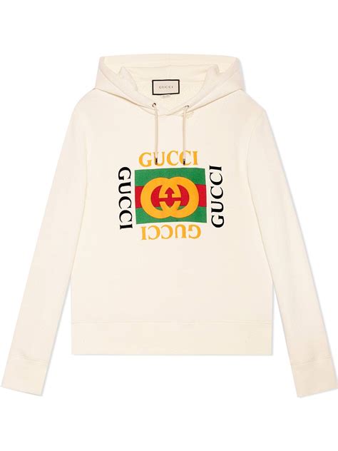 gucci jersey hooded sweatshirt